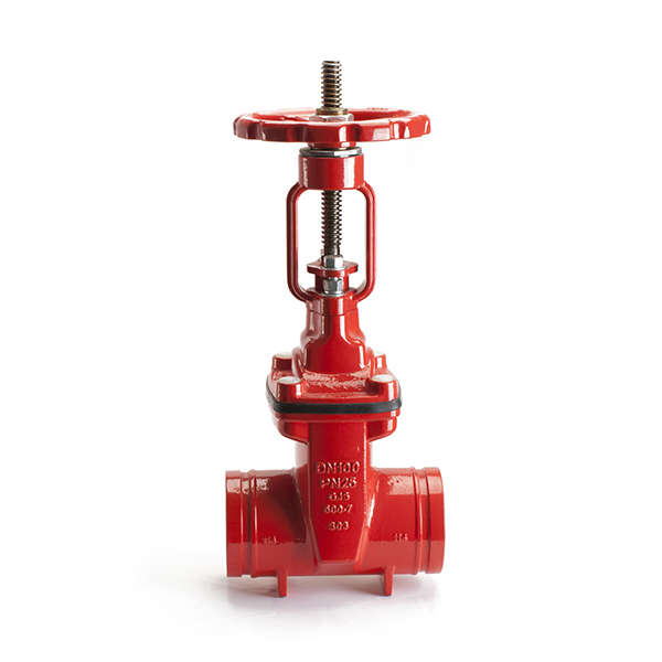 Grooved Resilient Seated OS Y Gate Valve Buy Grooved Resilient Seated